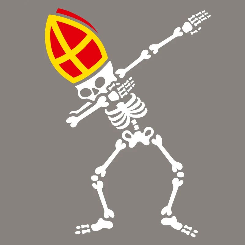 Dab Sinterklaas dab skeleton Saint dabbing dabbing
