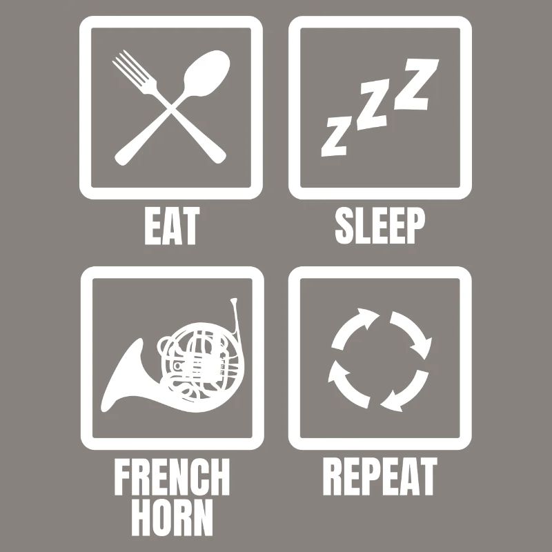 Manger Dormir Cor Français Répéter