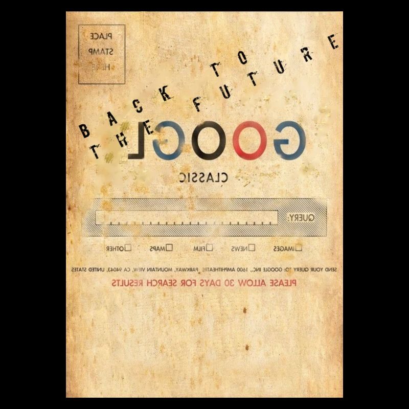 Google Back to the Future Parody