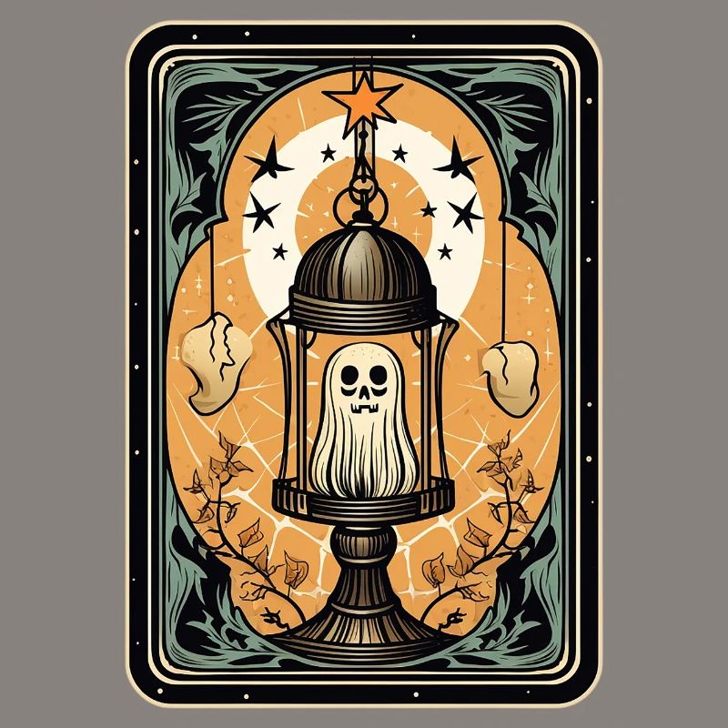 Geist in einem Käfig Tarot Käfig