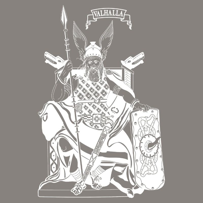 Odin sur le trône blanc