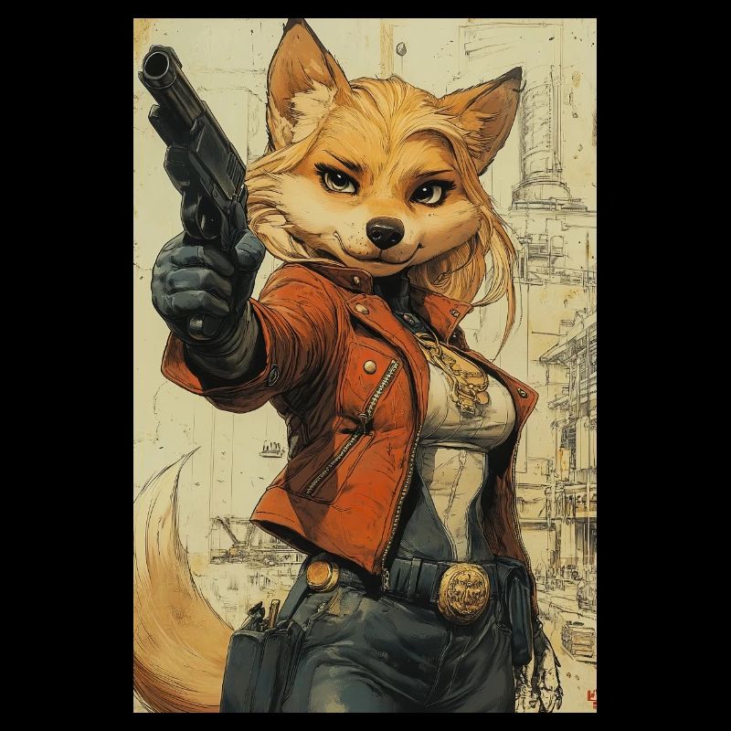 Fuchs Heldin Westernlook