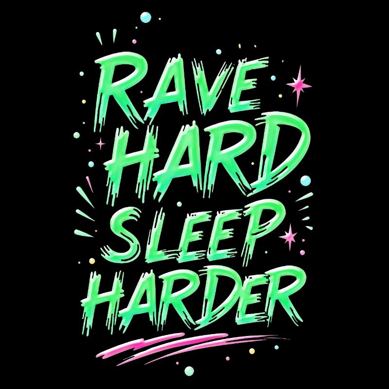 Motivation Éclairage Rave Néon