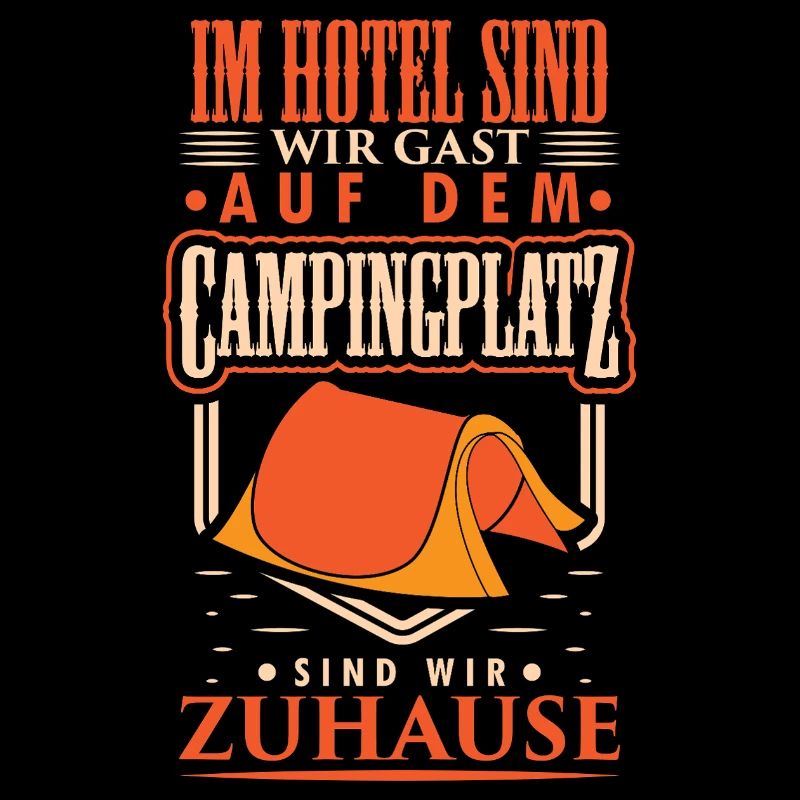 Camper Camping Caravan Saying