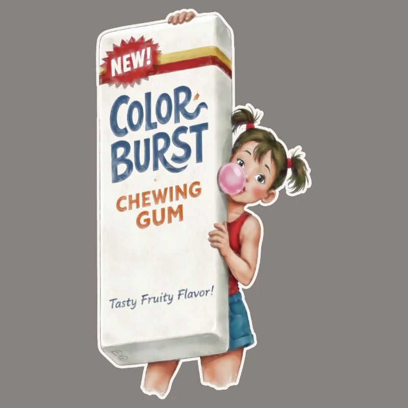 Chewing-gum rétro