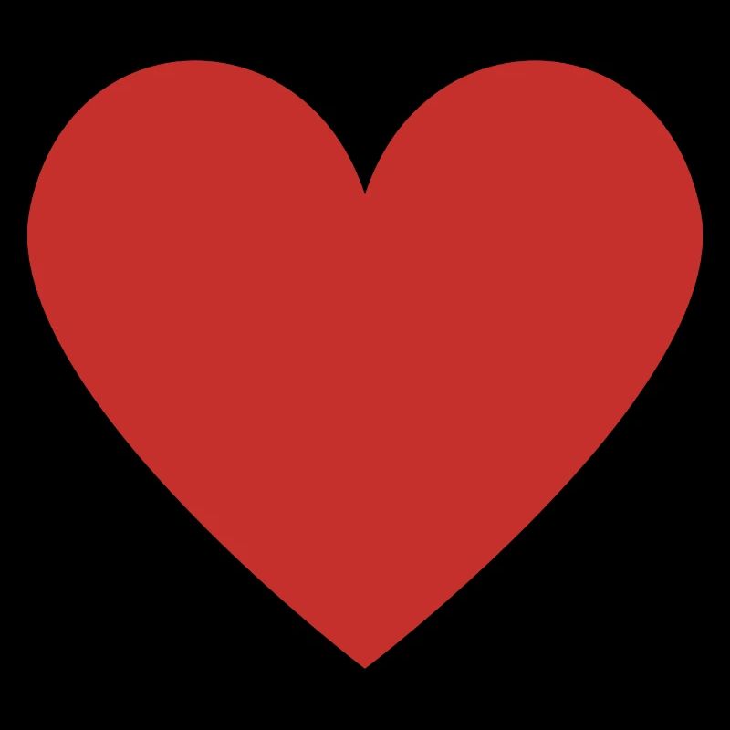 Red Heart Shape
