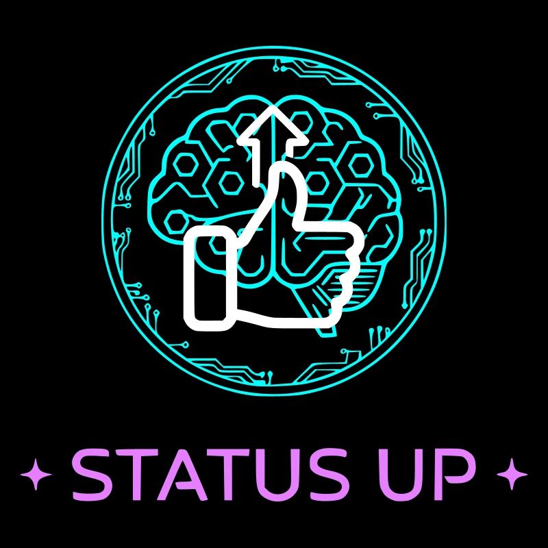 Status Up Brain Gehirn Level Up AI