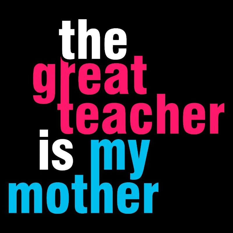 Great Teacher Mom Shirt – Geschenkidee