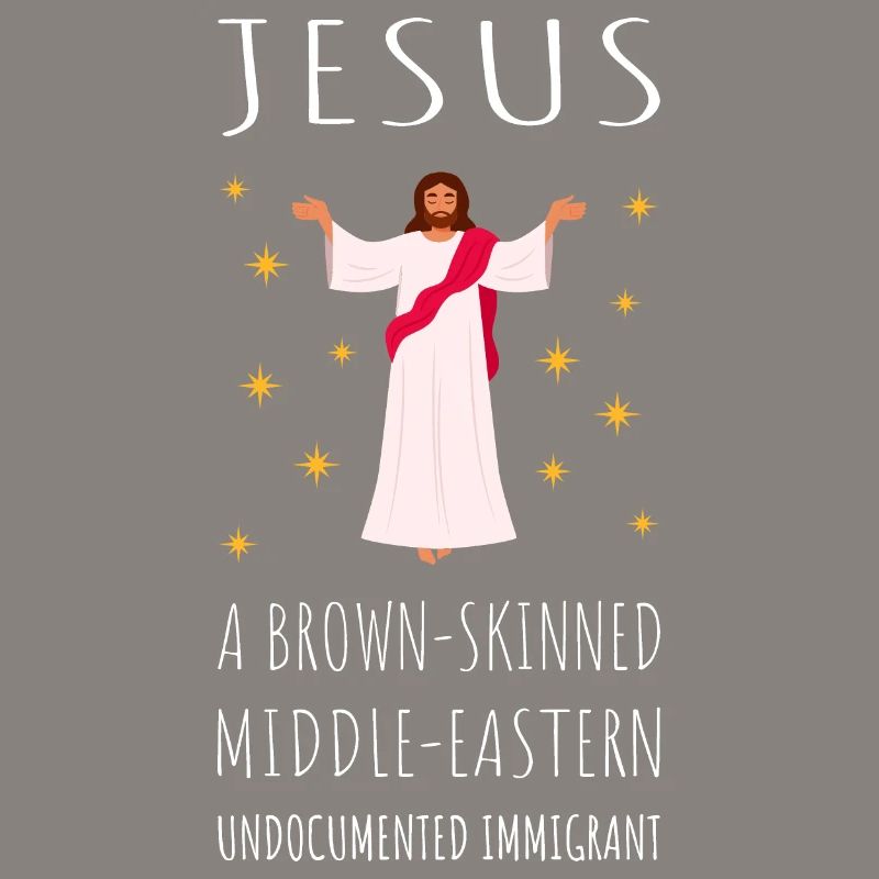 Jesus - A Brown-Skinned Middle-Eastern Immigrant