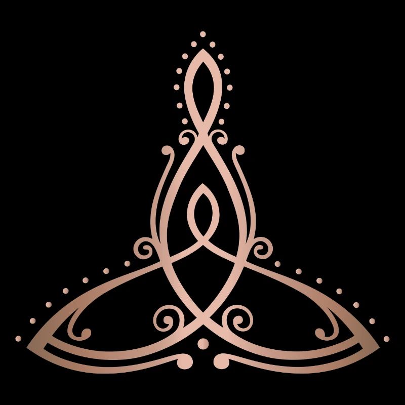 Celtic Motherhood Symbol Mutter mit Kind