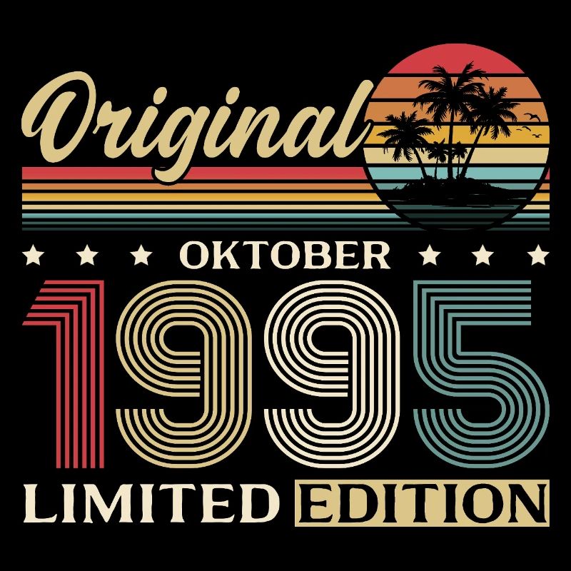 30th Birthday Original October 1995