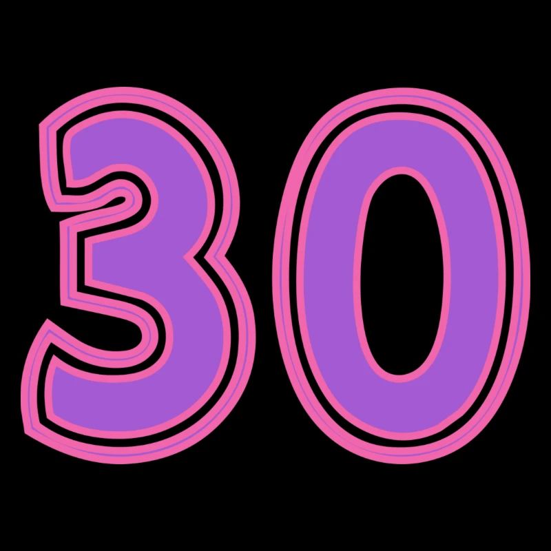 30. 30 YEARS. 30th ANNIVERSARY. 30TH ANNIVERSARY.