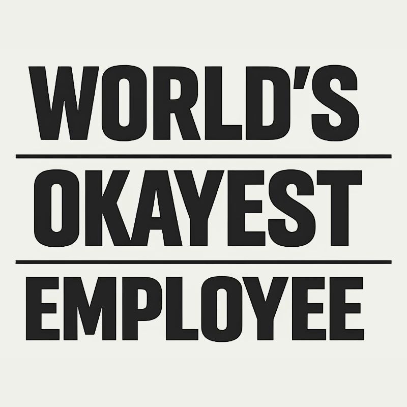 L’employé le plus formidable du monde, Mitarbeiter Spruch