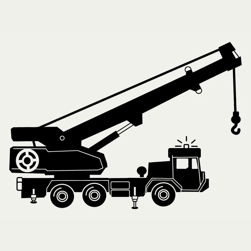 Kranwagen oder Abschleppwagen