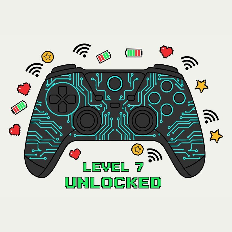 Level 7 Unlocked Gamer Controller