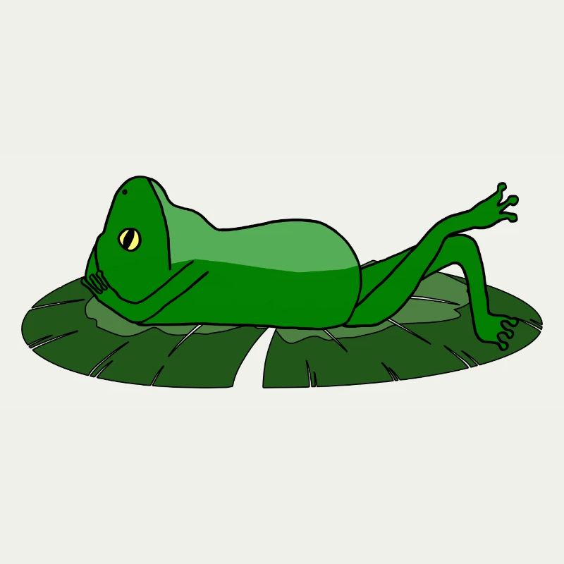 Frog Toad Chill Toad