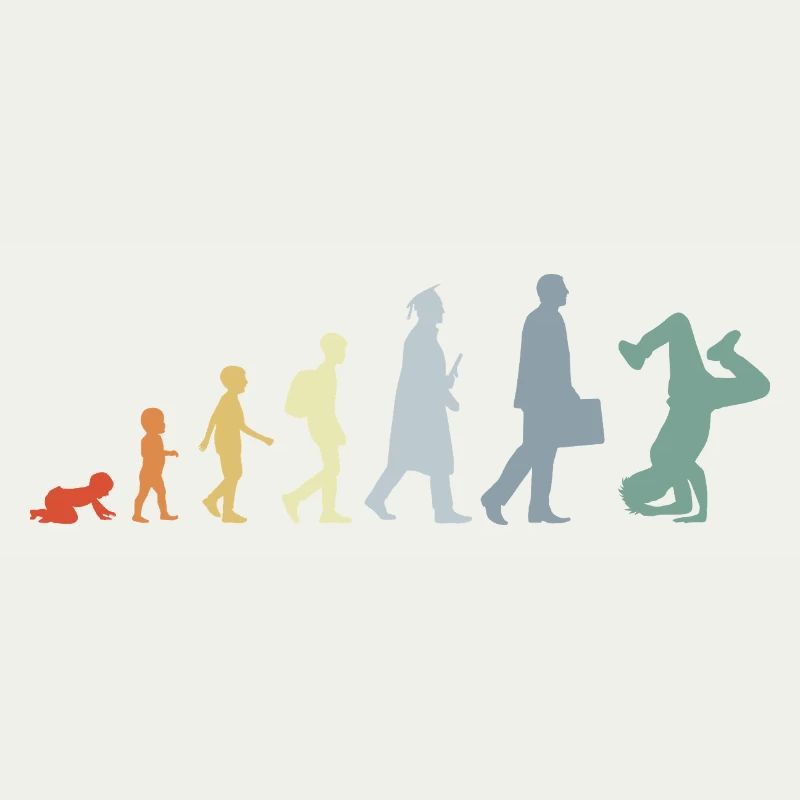 Vintage Breakdancer Evolution