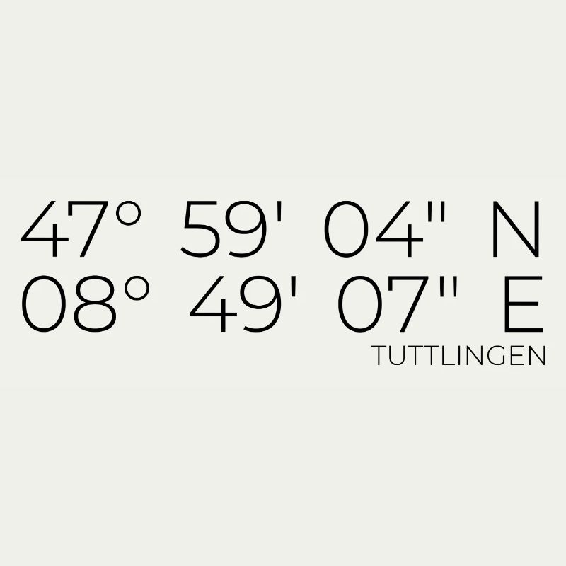 Coordinates Tuttlingen