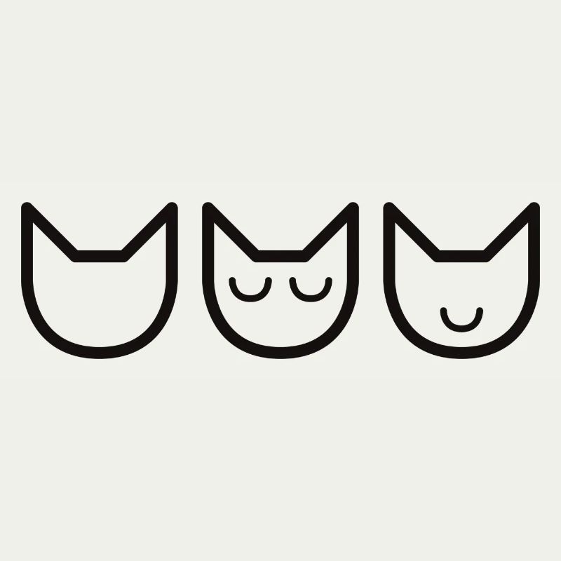 Cats : See no evil, hear no evil, speak no evil