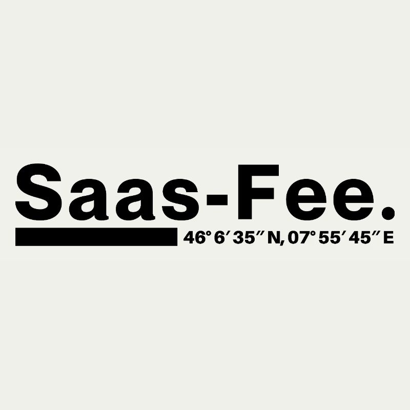 Saas-Fee coordinates Valais Switzerland