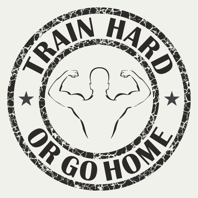 Trainiere hart oder geh nach Hause