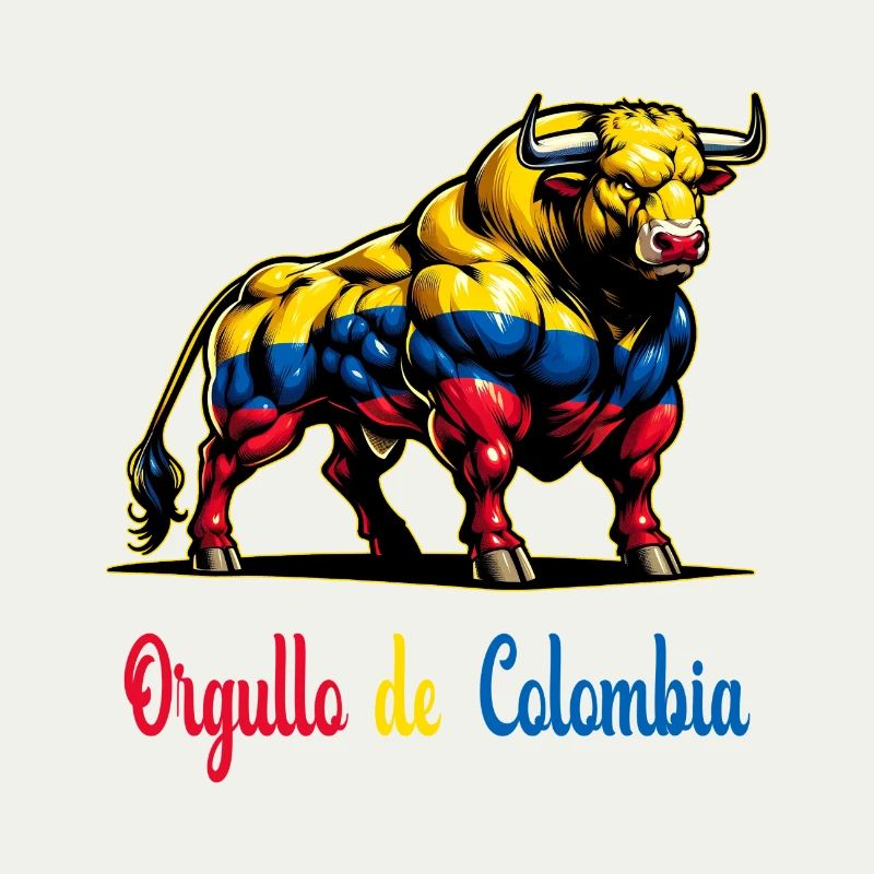 C'est la fierté du drapeau de la Colombie
