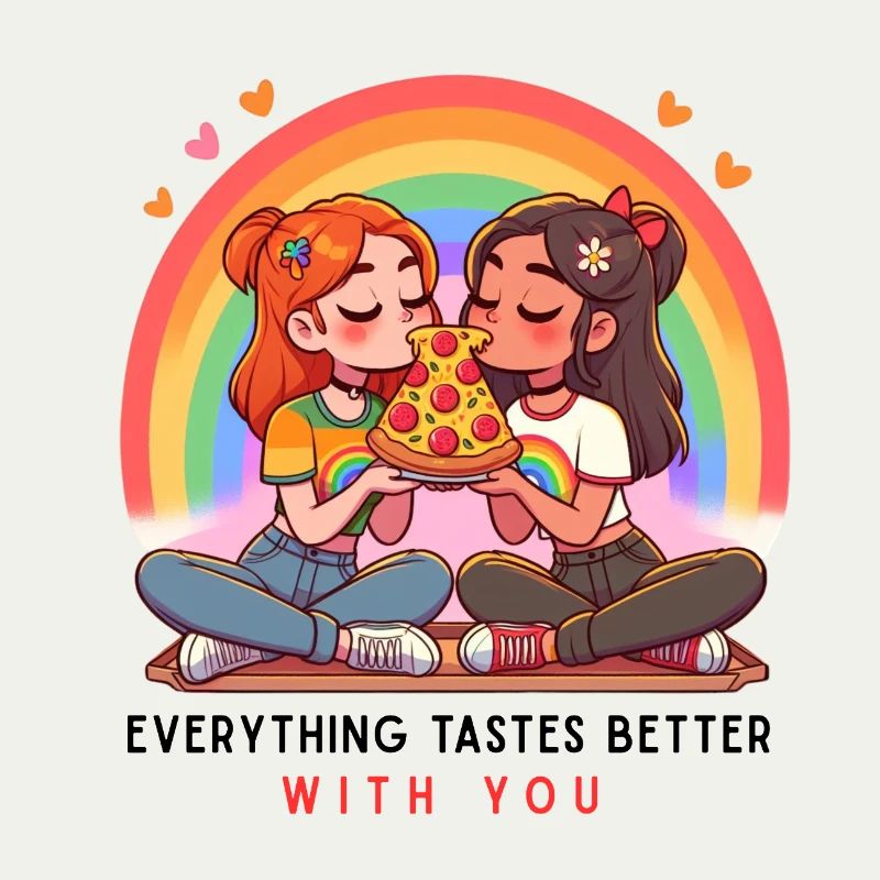 Everything tastes better with you