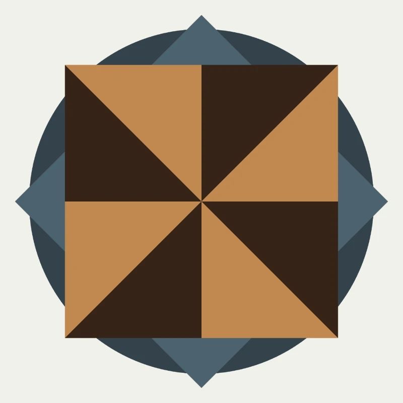 PYRAMID CORE GEOMETRY | Basic Shapes Artwork