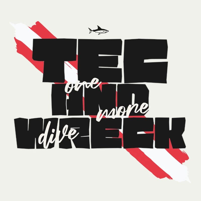 Plongeur technique de plongée sous-marine Tec & Wreck