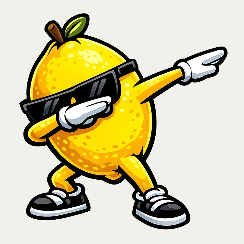 Dabbing Zitrone