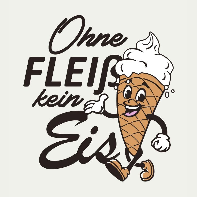 Ohne Fleiß kein Eis