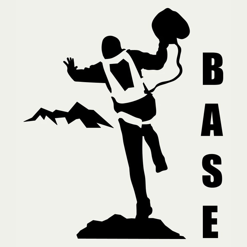 BASE jumping