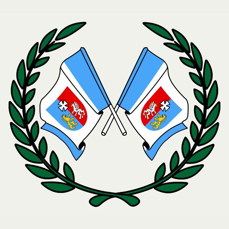 Drapeaux Couronne de laurier Subcarpathia