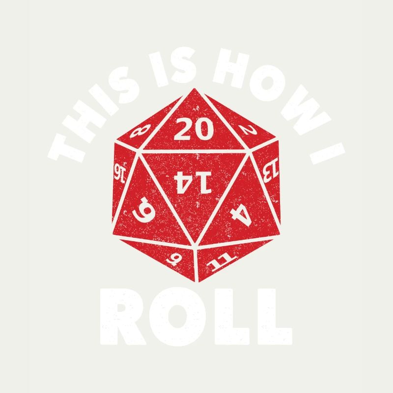 Dungeons Dice RPG Dragons C’EST COMME ÇA QUE JE ROULE