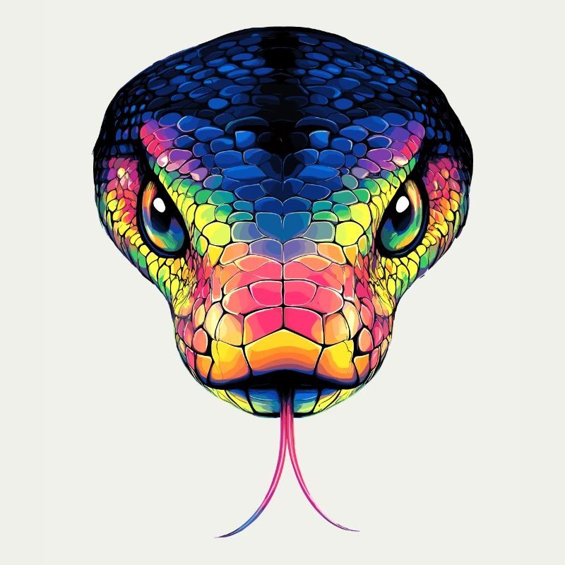 Serpent Python Cobra Mamba Serpent à sonnettes Serpent