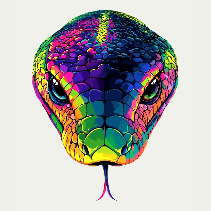 Schlange Python Kobra Mamba Klapperschlange Snake