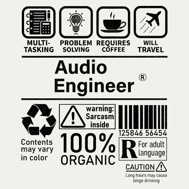 Audio Engineer multi tasking problem solving