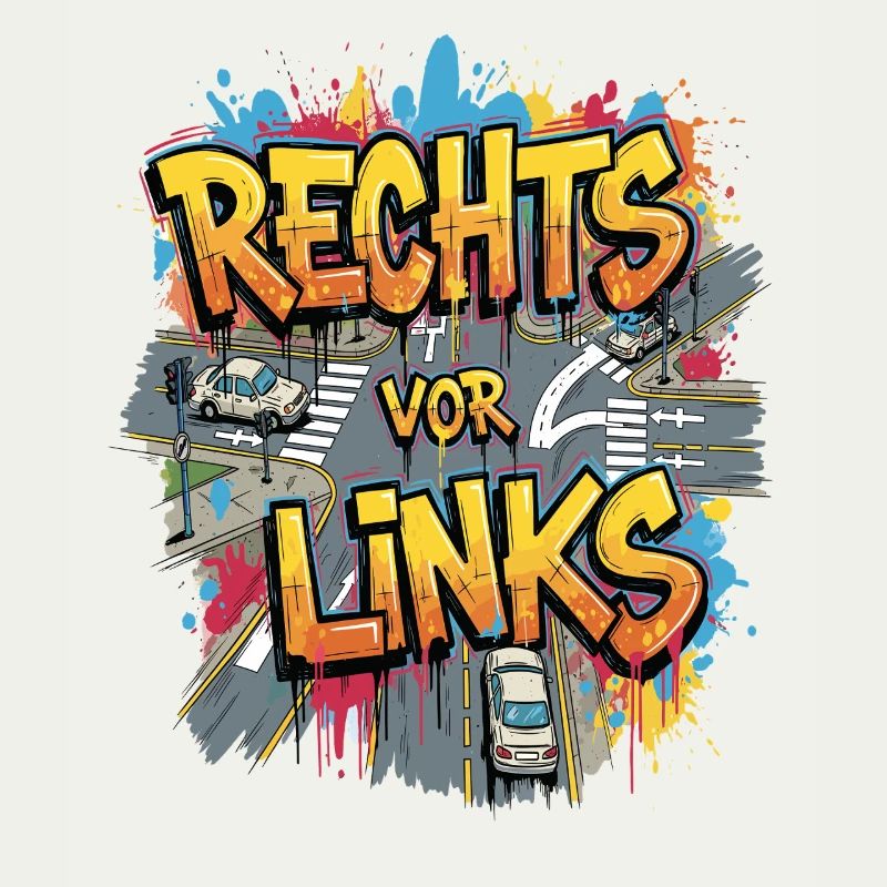 Right Before Left -Graffiti Style