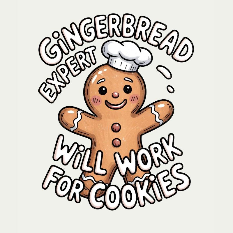 Gingerbread Expert Will Work for Cookies