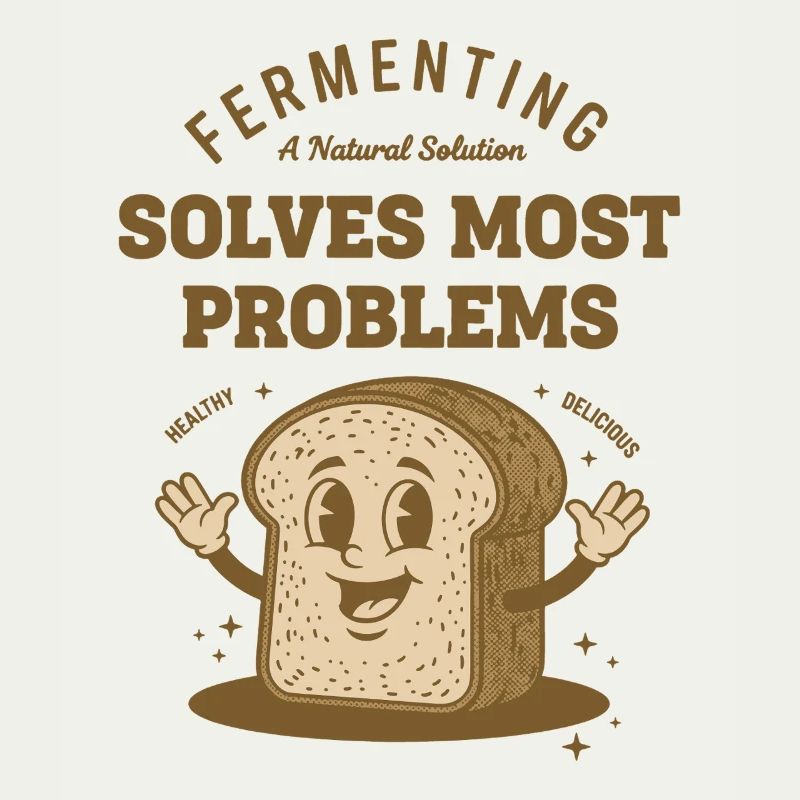 Sourdough Bread Baking Fermenting Solves Most