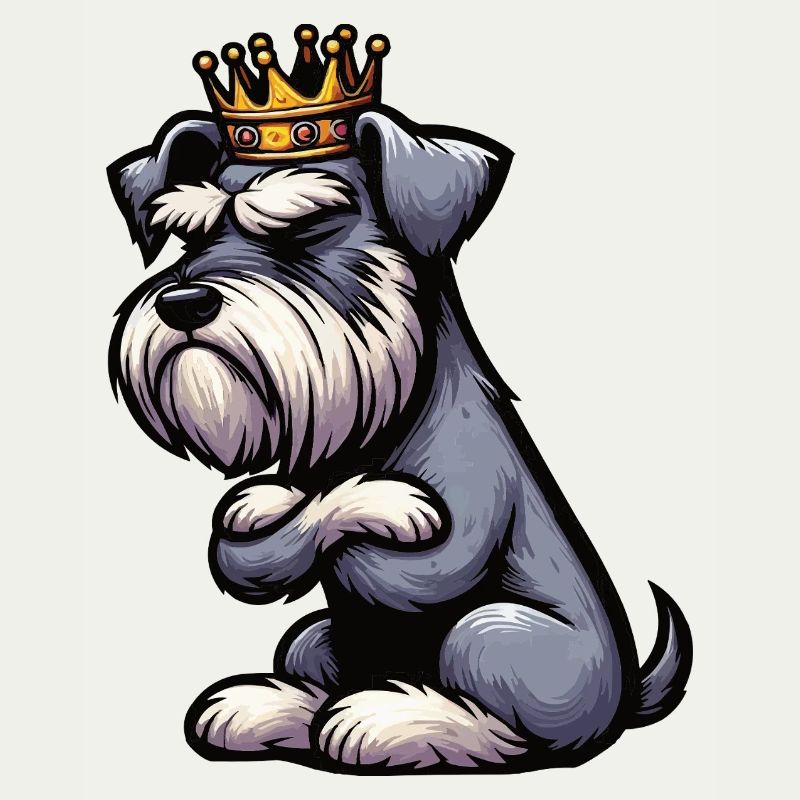 Schnauzer géant Schnauzer Propriétaire de Schnauzer