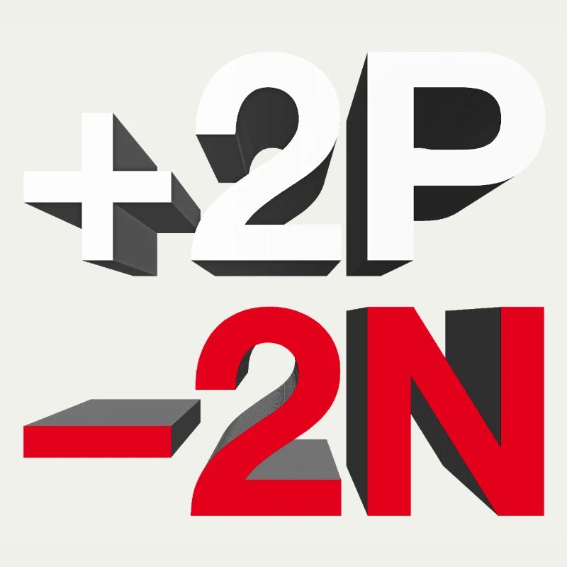 +2P -2N / +peace -hate - let's talk