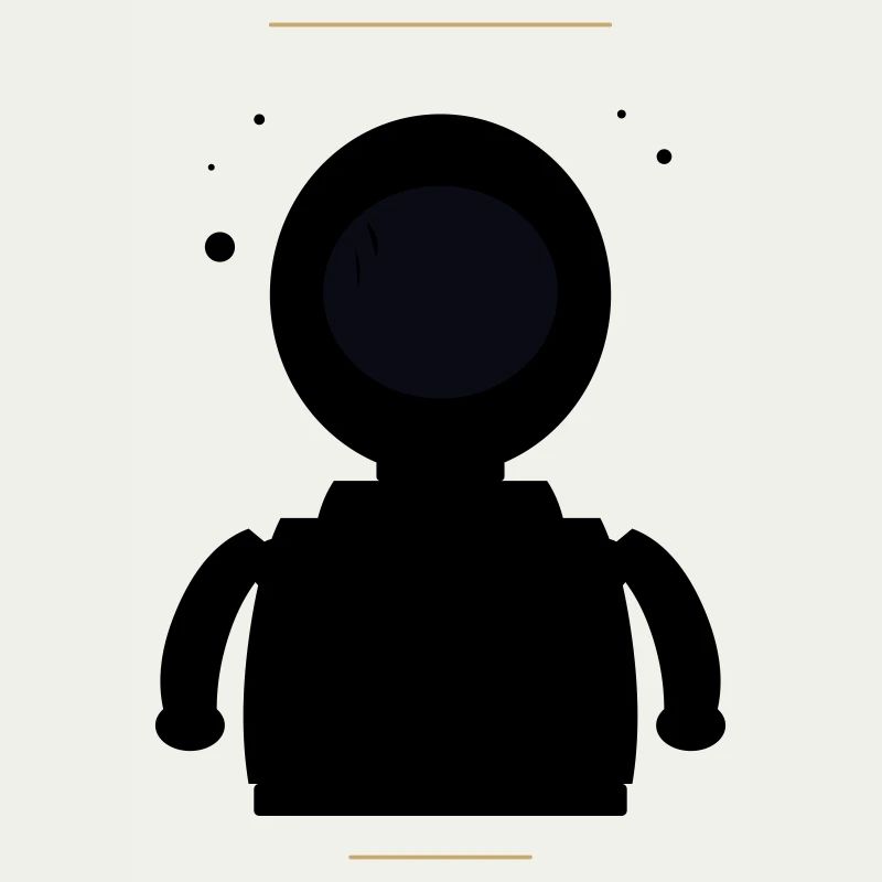 Minimalist Black Moon
