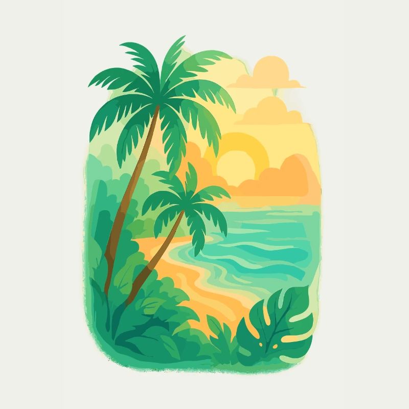 Tranquillité tropicale