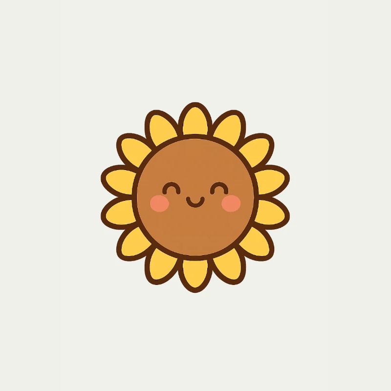 Gelbe Lächelnde Blume