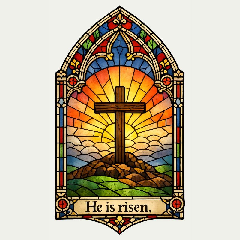 Resurrection He is Risen Easter Jesus
