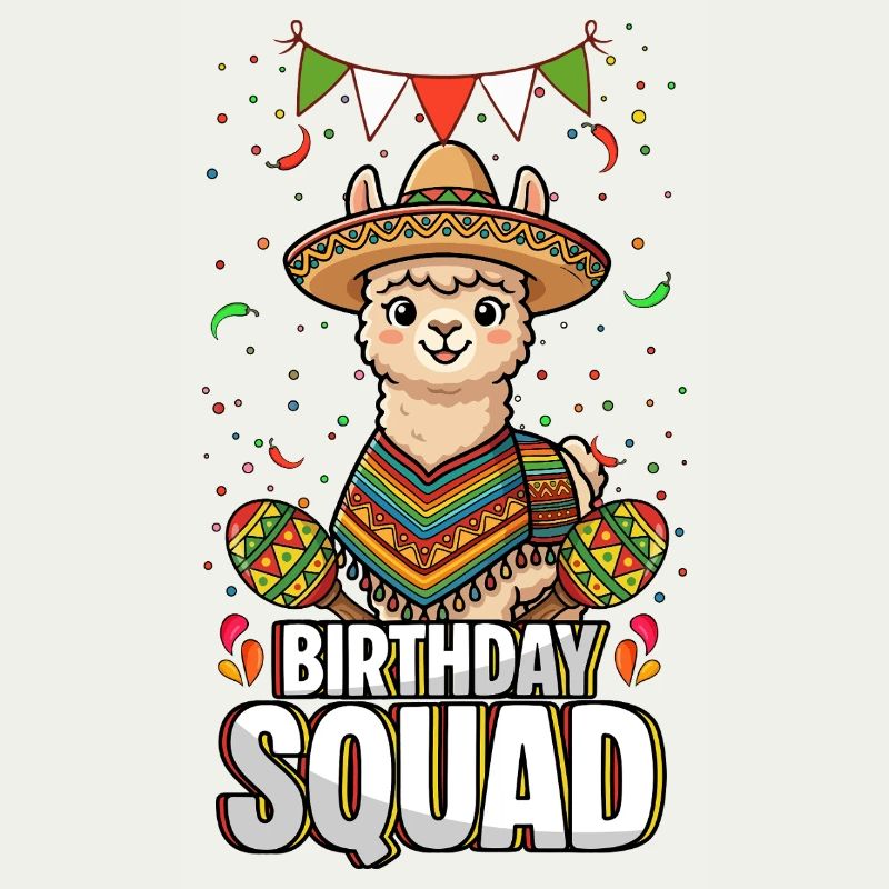 Équipe d’anniversaire Cinco de Mayo Drapeau mexicain