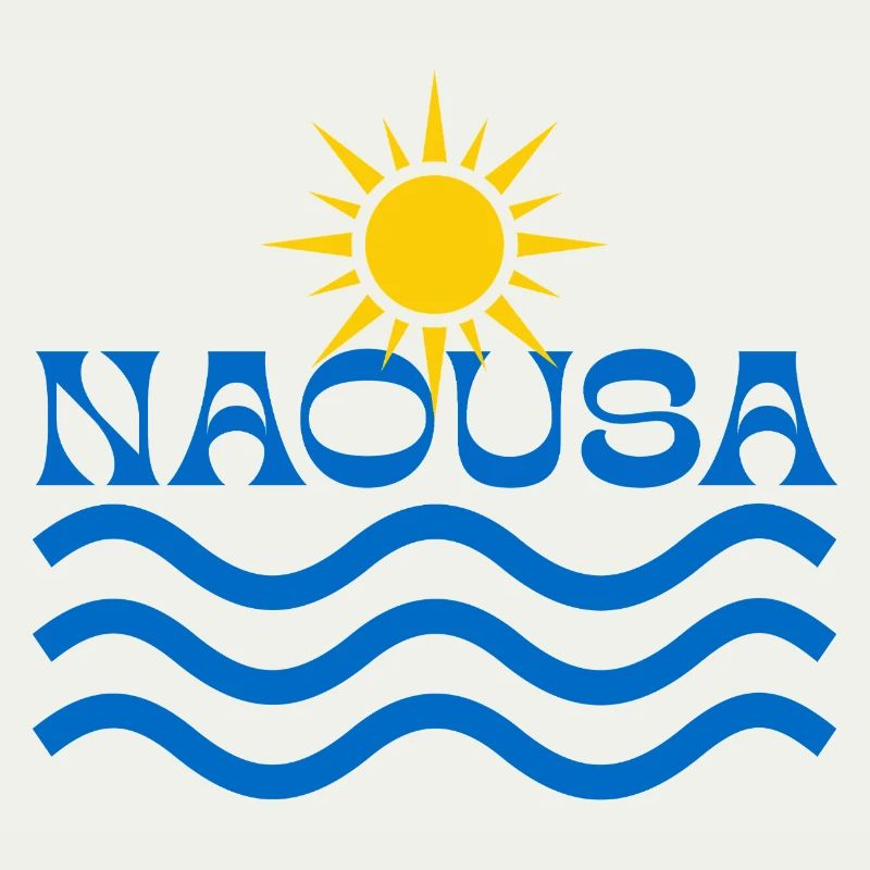 Naousa Sun Waves Logo