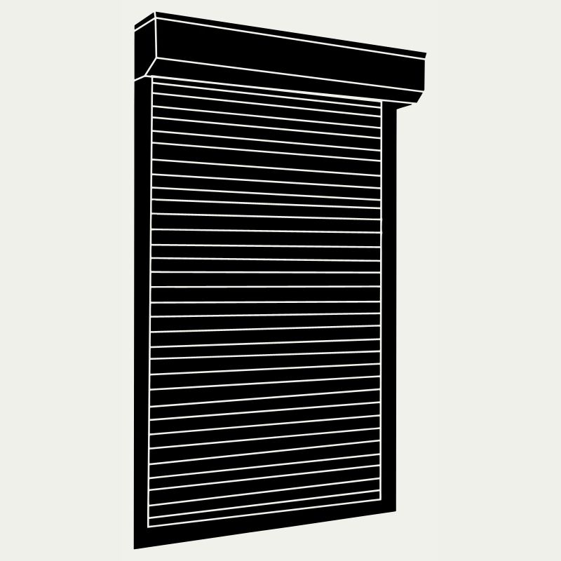 Roller shutter blinds