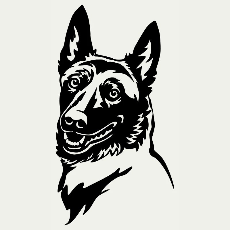 Malinois Head